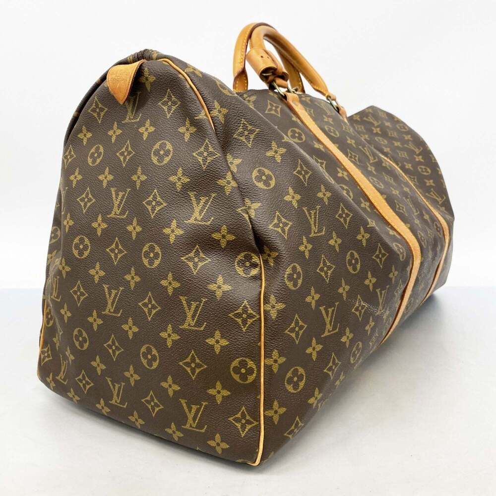 LOUIS VUITTON Brown Monogram Keepall 60 Boston Bag - Picture 2 of 12